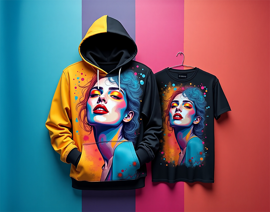 Estampado y sublimación en Bogotá para camisetas, gorras